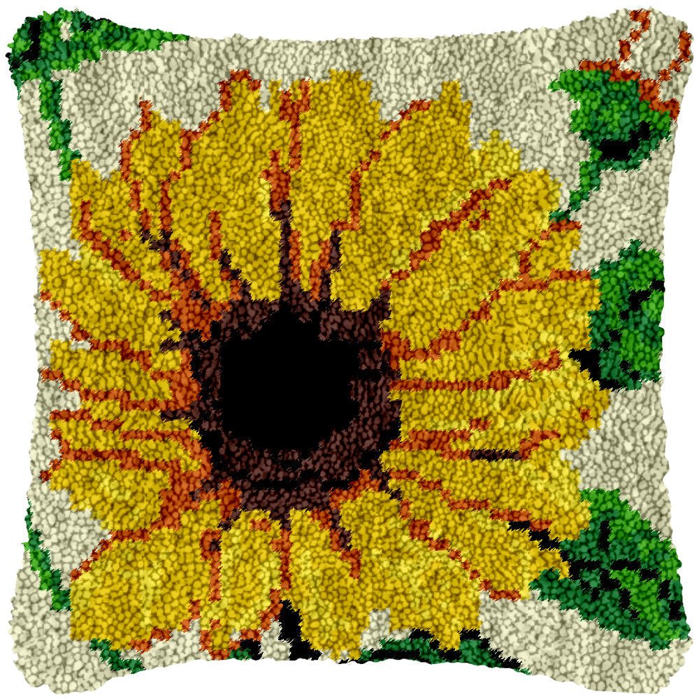 Sunflower  Latch Hook Kit at Everything Latch Hook