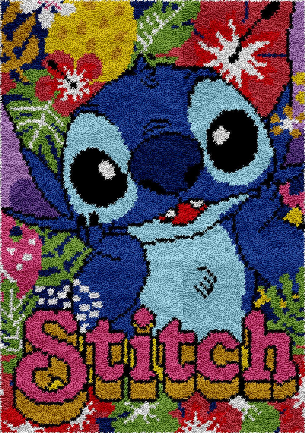 Stitch - Latch Hook Rug Kit
