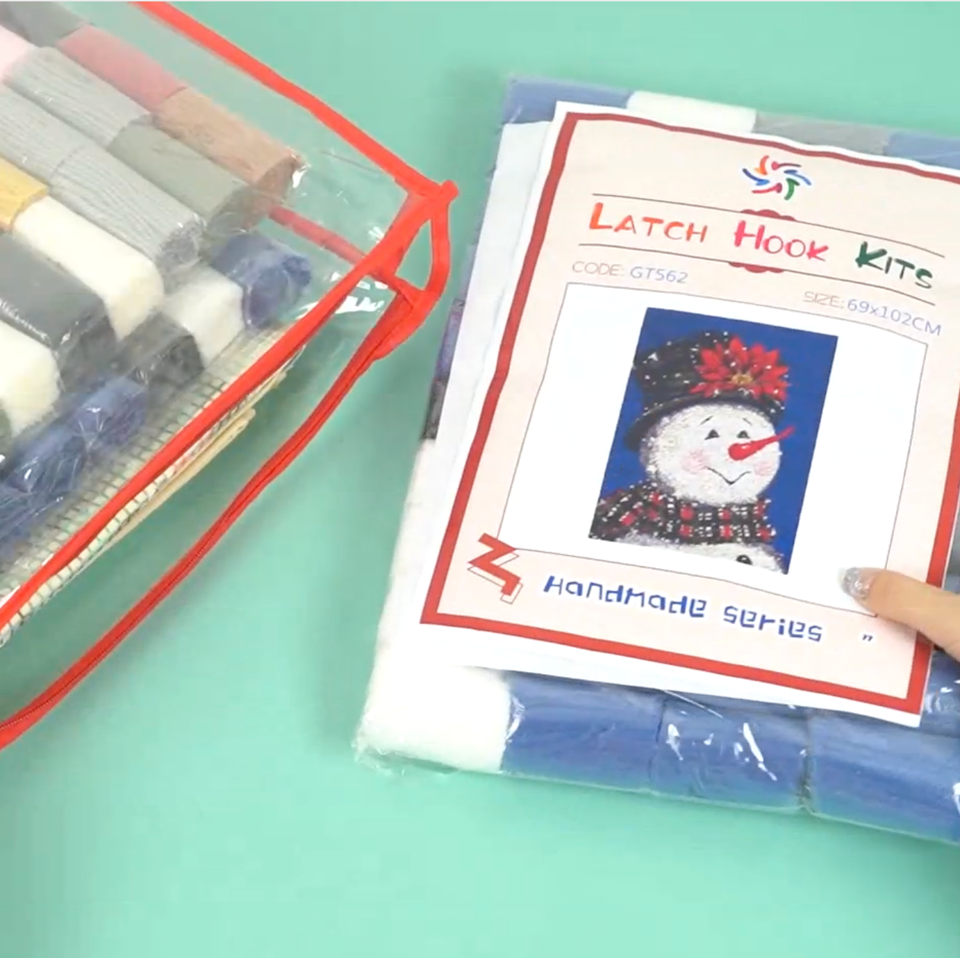  Zyxyxz Latch Hook Kit for Adults DIY Craft Carpet Kits
