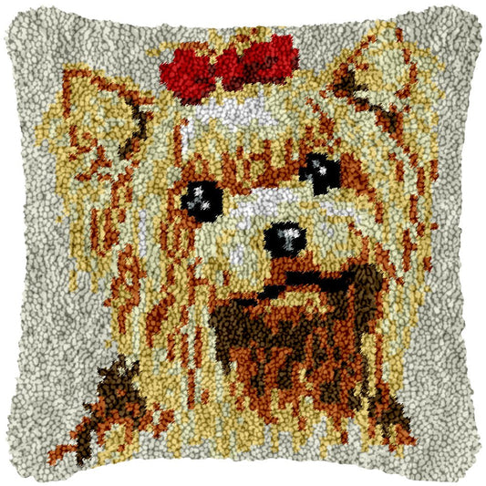 Highland Terrier - Latch Hook Pillowcase Kit - Latch Hook Crafts